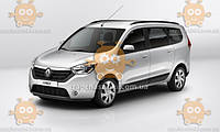 Ветровик Renault Lodgy универсал 2012 - (скотч) AV-Tuning