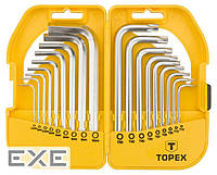 Ключi TOPEX шестиграннi HEX i Torx, набiр 18 шт.*1 уп. (35D952)