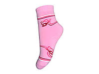 Шкарпетки дитячі махра КЛ06 метелик (рожевий) р.14 1 пар ТМ КЛАССИК "Wr"