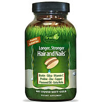 Комплекс для кожи волос ногтей Irwin Naturals Longer Stronger Hair and Nails 60 Softgels