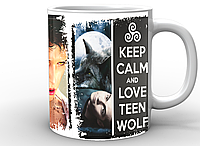 Кружка GeekLand белая Волчонок Teen Wolf Волчонок Keep calm TW.02.008.248 "Wr"