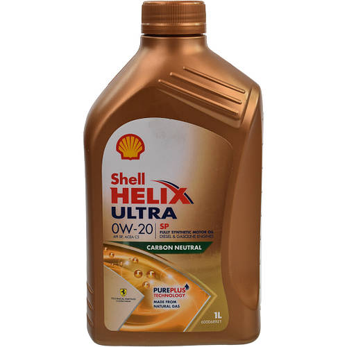 Shell Helix Ultra SP 0W-20, 1 л (550063070) моторное масло (ID ...