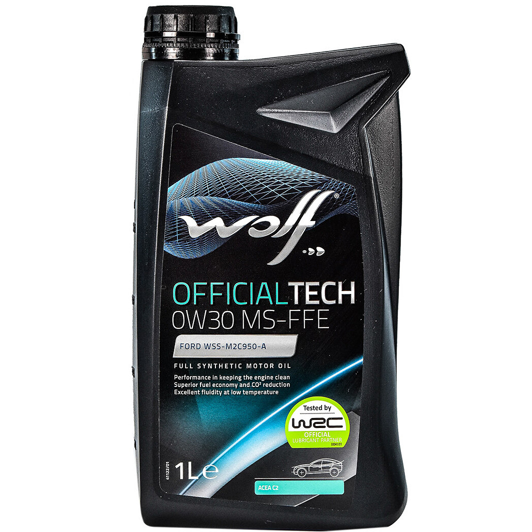 Wolf Officialtech MS-FFE 0W-30 1 л, (8333712) моторна олива, фото 1