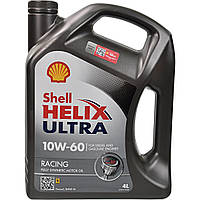 Shell Helix Ultra Racing 10W-60 4 л, (550040622) моторное масло