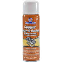 Permatex Copper Spray-A-Gasket Hi-Temp Sealant герметик коричневый, 255 мл (80697)