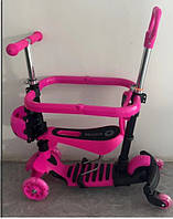 Самокат детский 3-х колёс арт. SC2501, 3в1, 3 цвета, колеса PU свет от магазина style & step