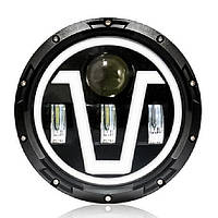 Cветодиодная LED фара DXZ JP-Y7-V-A Нива УАЗ ВАЗ 2101 2121 FJ Cruiser Jeep мото 7" (11138-63490)