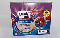 Гелеві капсули DenkMit 3in1 для прання кольорових речей 22 прань "Wr"