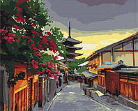 Картина по номерам Brushme Вечер в Киото BS51546 40х50см краски кисти холст набор для росписи по цифрам