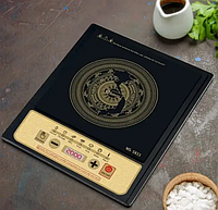 Настільна індукційна електроплита Domotec MS-5833 2000Вт, сенсор, чорна, 1 конфорка