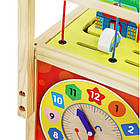 Дерев'яний штовхач толокар — розвивальний кубик Kruzzel 22606, фото 4