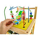 Дерев'яний штовхач толокар — розвивальний кубик Kruzzel 22606, фото 8