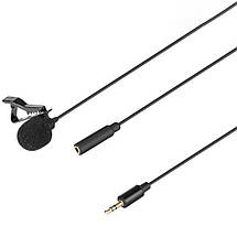 Мікрофон петлочки для смартфона Lavalier Micro Phone JH-043-A 3.5 AUX, фото 3