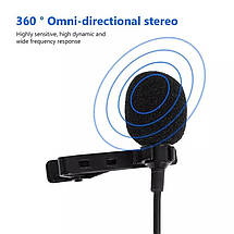 Мікрофон петлочки для смартфона Lavalier Micro Phone JH-043-A 3.5 AUX, фото 4