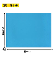 Коврик органайзер на рабочий стол TE-507A 35 см на 25 см (силиконовый антистатический термоустойчивый)