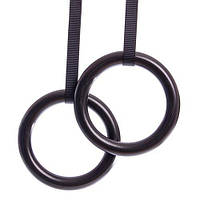 Кольца гимнастические для Кроссфита FI-928 FDSO Черный (56508147)
