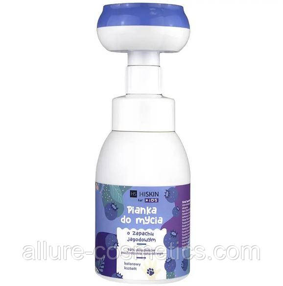 Мило піна для рук і тіла Hiskin Bath foam Blueberryi 300 мл, фото 1