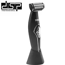 Електробритва для чоловіків DSP 60050 IPX5 роторна для вологого та сухого гоління з 3 знімними насадками та тример, фото 5