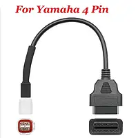 Перехідник Yamaha 4pin OBD2, кабель перехідник для мотоциклів Yamaha