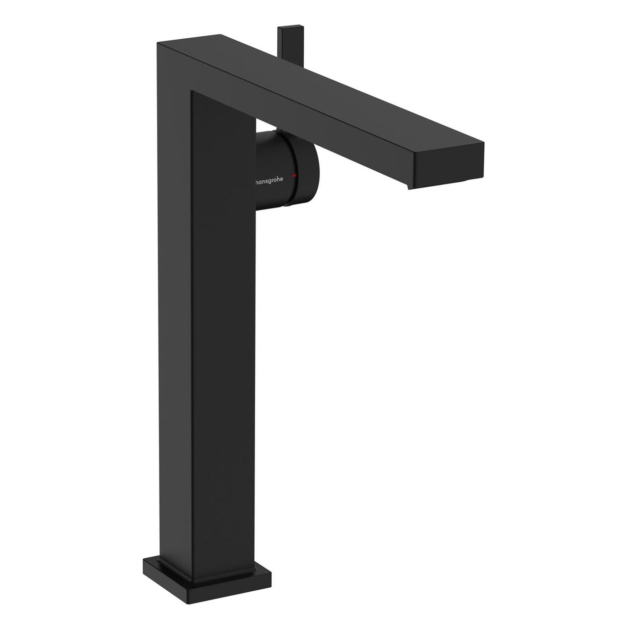 Змішувач для умивальника HANSGROHE Tecturis E CoolStart EcoSmart+ чорний латунь 214826 73070670, фото 1