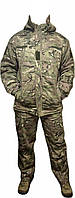 Тактический зимний армейский костюм (48,50,56), мужская зимняя форма ЗСУ камуфляж мультикам