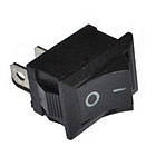 Перемикач SMRS-101-1 ON-OFF, 2pin, 1A, 220 V, чорний
