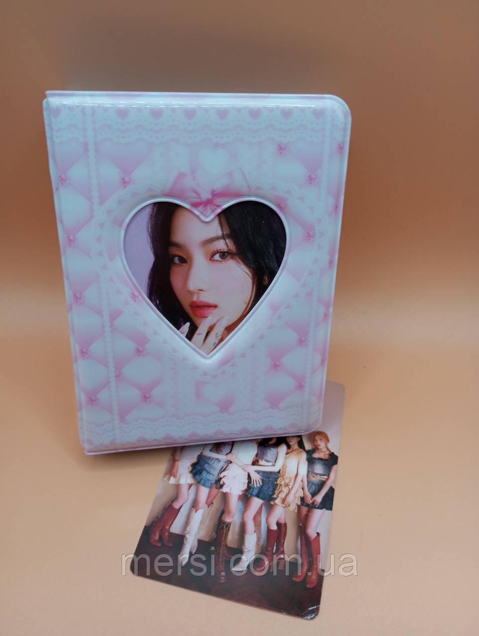 Біндер для фотокарток К-ПОП альбом для карток K-POP lomo card на 40+1 шт №14