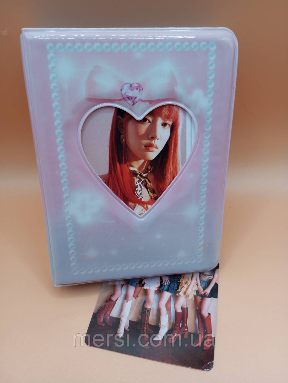 Біндер для фотокарток К-ПОП альбом для карток K-POP lomo card на 40+1 шт №9