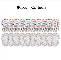 Оклюдер пластир на око офтальмологічний коректор косоокості для дітей (пакування 60 шт.) All Seasons