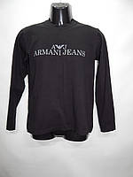 Футболка мужская с длинным рукавом Armani Jeans оригинал р.48 001FMDL (только в указанном размере, 1 шт)