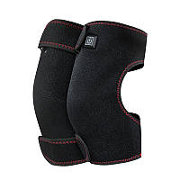 Бандаж на колінний суглоб з підігрівом Lesko YX206 USB One Size Чорний (10016-42143)