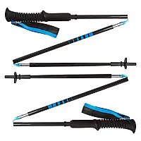 Трекинговые палки Black Diamond Distance Carbon Z, 100 см (Black/Blue)