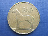 Монета 20 пенсов Ирландия 1996 фауна лошадь