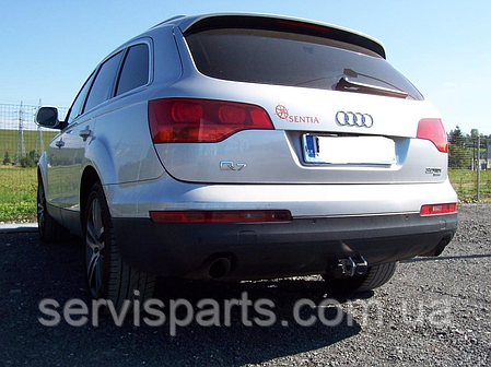 Швидкоз'ємний фаркоп Audi Q7 2006-2015 (Ауді Q7) автомат на ручці, фото 1