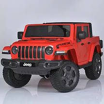 Дитячий електромобіль Bambi M 5740EBLR-3 Jeep джип акумуляторний на пульті управління одномісний Червоний, фото 4