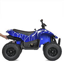 Квадроцикл дитячий Bambi M 5031EBLRS-4 електричний акумуляторний на 3-8 років з пультом Синій, фото 3