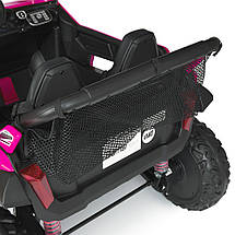 Дитячий електромобіль Bambi M 5025EBLR-8 Баггі джип акумуляторний на пульті керування двомісний Рожевий, фото 5