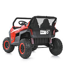 Дитячий електромобіль Bambi M 5025EBLR-3 Баггі джип акумуляторний на пульті керування двомісний Червоний, фото 3