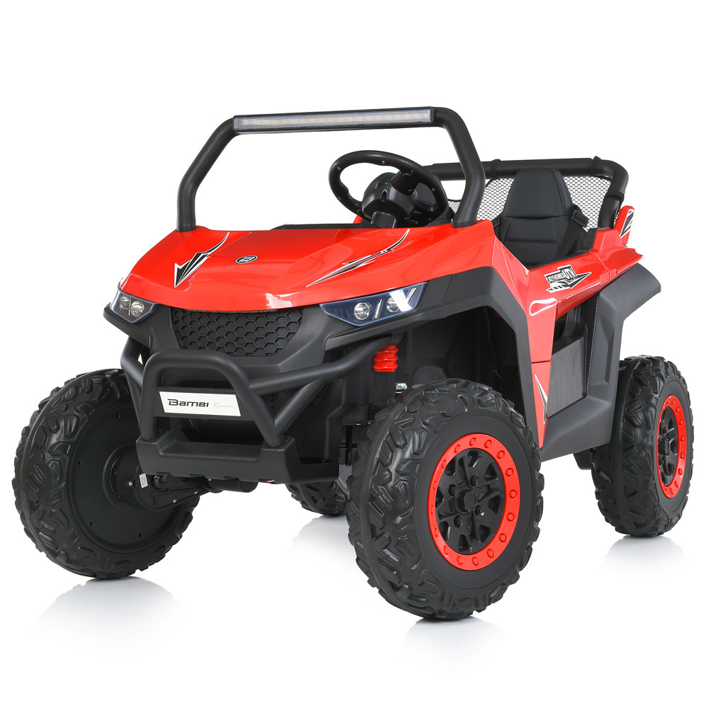 Дитячий електромобіль Bambi M 5025EBLR-3 Баггі джип акумуляторний на пульті керування двомісний Червоний
