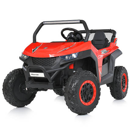 Дитячий електромобіль Bambi M 5025EBLR-3 Баггі джип акумуляторний на пульті керування двомісний Червоний, фото 1