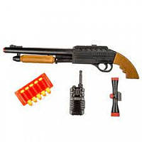 922 Вангард ПФ пистолет из 5 мягк. пулями с чехлом, оптикой и рацией || FavGoods