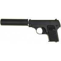 G19 пистолет на пульках Galaxy Walther P99 металл черный || FavGoods