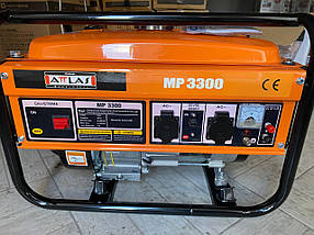 Генератор бензиновий ATLAS MP 3300 2 кВт, фото 3