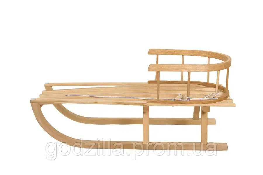 Нартосанки снігокат санки деревяні польські, фото 1