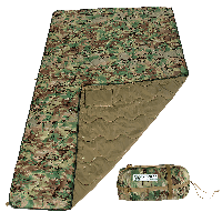 CamoTec одеяло-лайнер WOOBIE 2.0 MULTICAM/TAN, военное одеяло, полевое одеяло мультикам, большое теплое одело