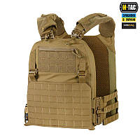 Плитоноска-бронежелет тактическая M-TAC Cuirass Fast QRS GEN.II XL камуфляж с системой быстрого сброса Койот