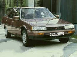 Лобове скло на MITSUBISHI GALANT E10 1983-87 р.в. 