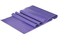 Эспандер ленточный (эластичная лента для пилатеса, фитнеса и йоги) 200 х 15 см. (0,6 мм) фиолетовый