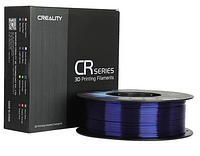Оригинальній филамент CREALITY CR-PETG, 1 кг, 1,75 мм, экологически чистый, полупрозрачный синий