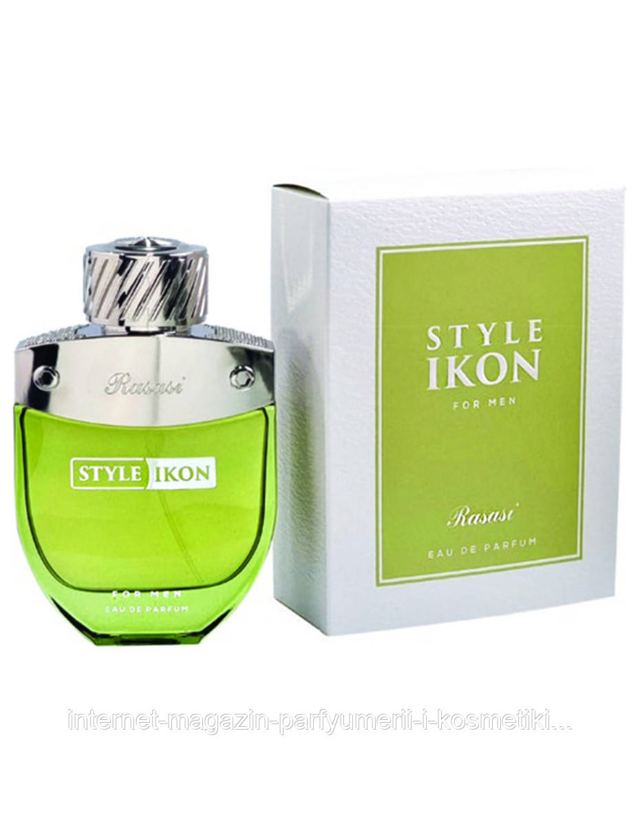 Туалетна вода для чоловіків Rasasi Style Ikon 100ml